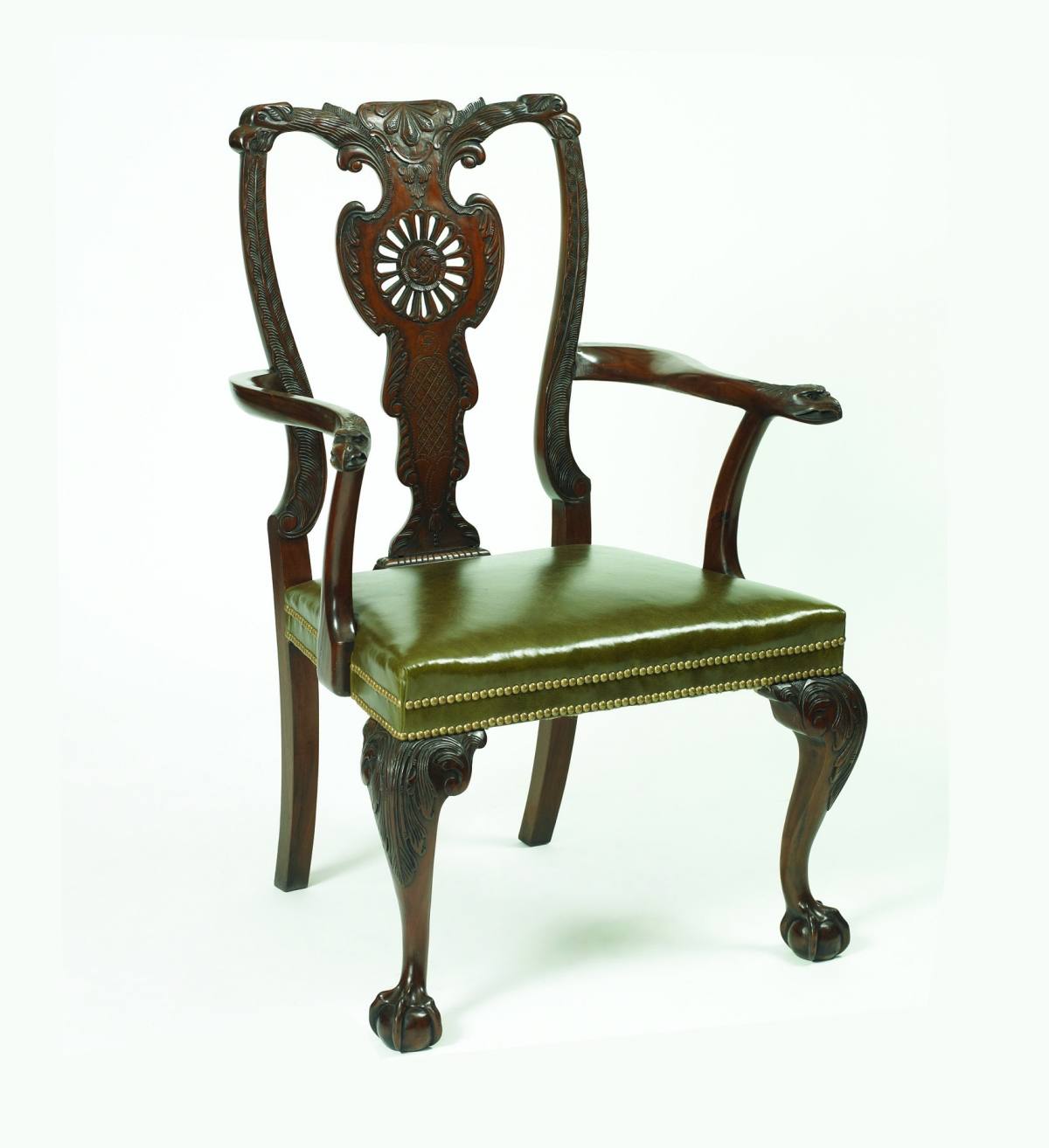 A91 Irish Chippendale Dining Chair